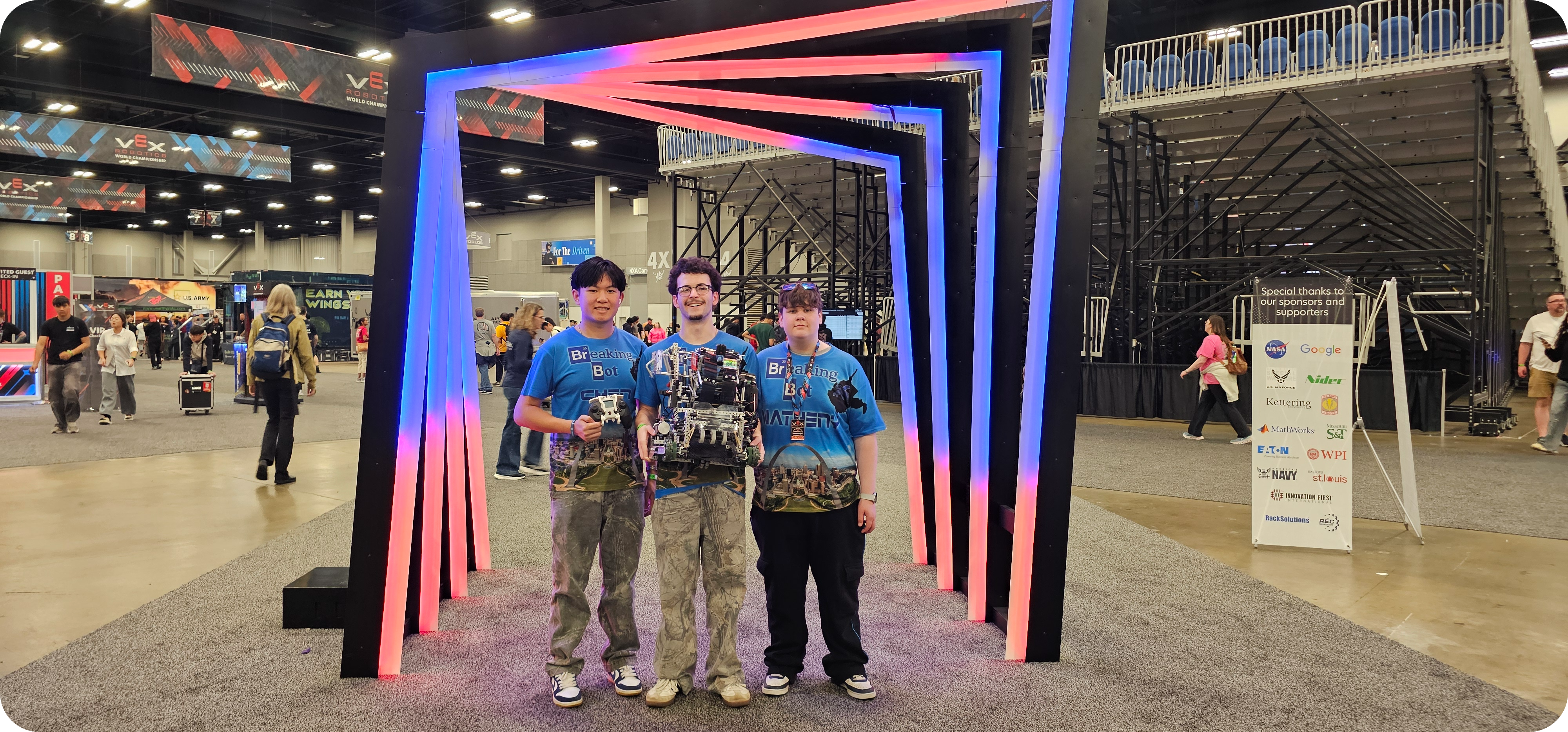 Capital High School Robotics team photo